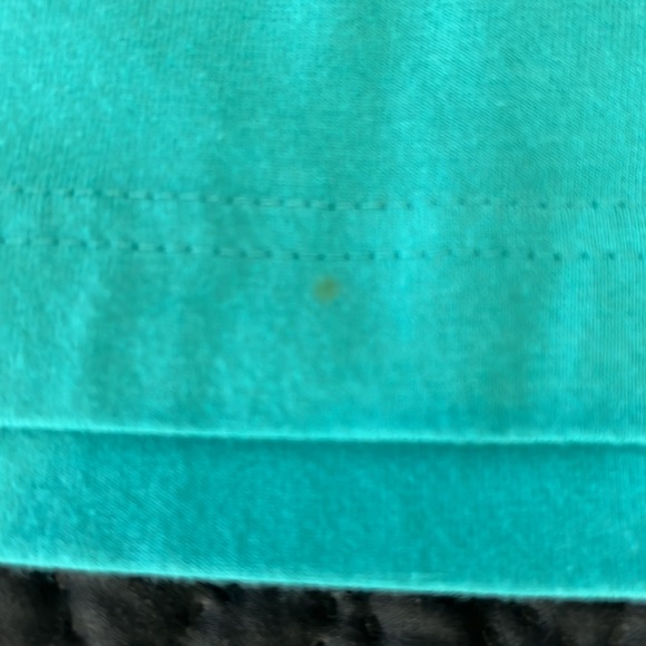 Turquoise tank, size large. - Picture 3 of 3